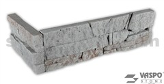 VASPO STONE - Obkladový kámen Lámaný šedý - rohový prvek